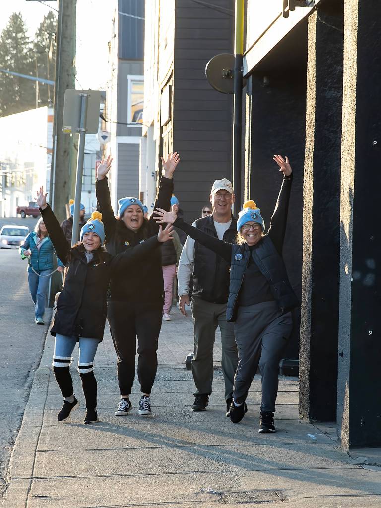 Coldest Night of the Year walk took place on Saturday (Feb. 28) evening in Mission. The fundraising event helped to raise money for two local organizations, MY House and Hope Central.  /  Bob Friesen Photo