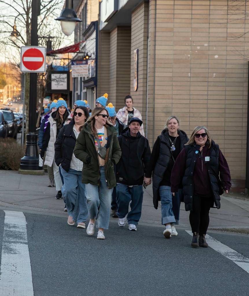 Coldest Night of the Year walk took place on Saturday (Feb. 28) evening in Mission. The fundraising event helped to raise money for two local organizations, MY House and Hope Central.  /  Bob Friesen Photo