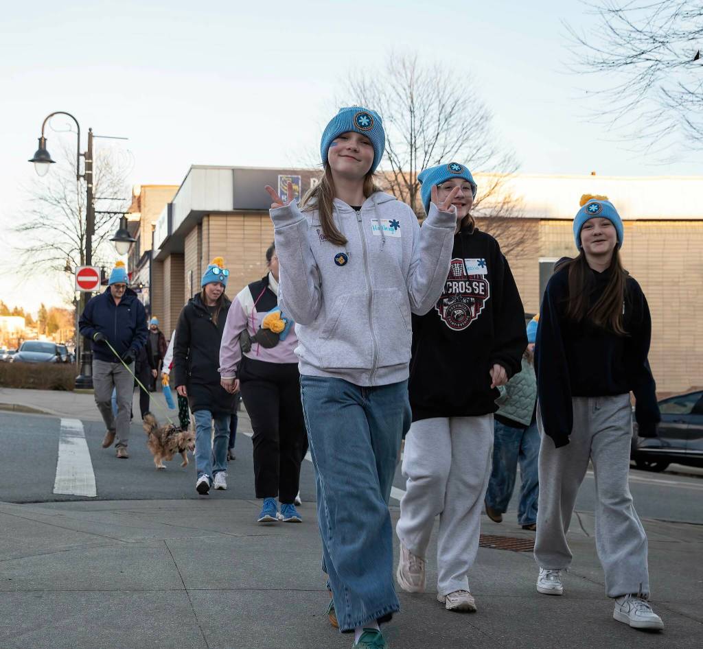 Coldest Night of the Year walk took place on Saturday (Feb. 28) evening in Mission. The fundraising event helped to raise money for two local organizations, MY House and Hope Central.  /  Bob Friesen Photo
